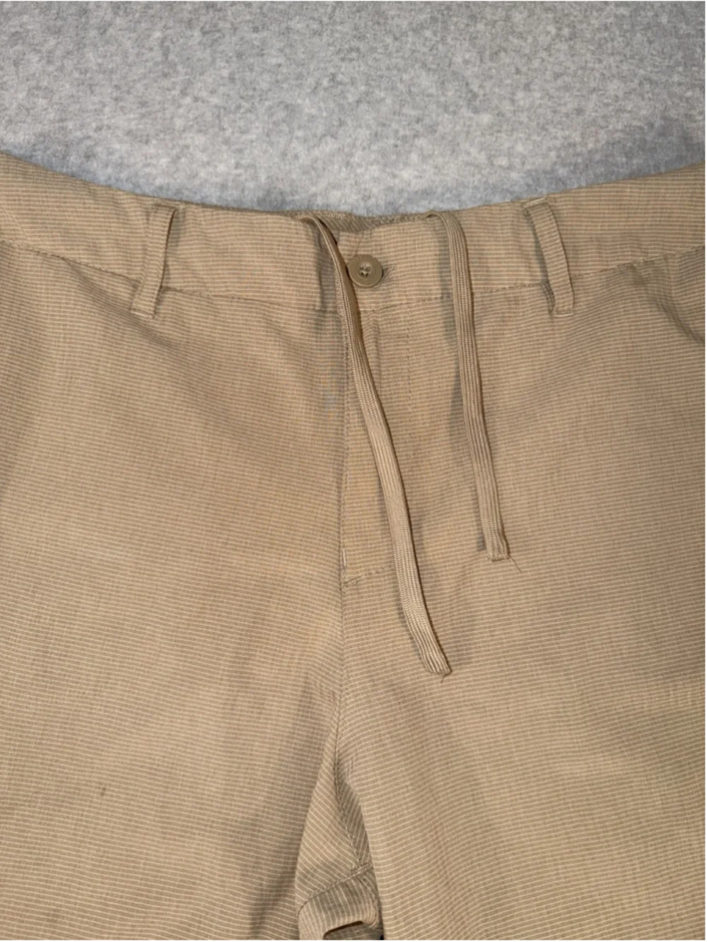 Hang Ten Mens Hybrid Shorts Size 34 Khaki Stretch Golf Casual Performance